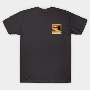 MTG - Plains Stamp - Canat Inatt- Postage Stamp Series T-Shirt